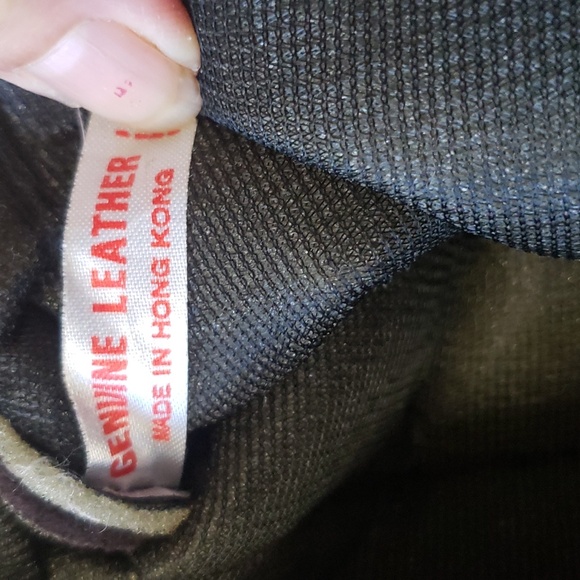 Vintage Genuine Leather Made in Hong Kong Beautiful Brown Women's Clutch. - Picture 9 of 11